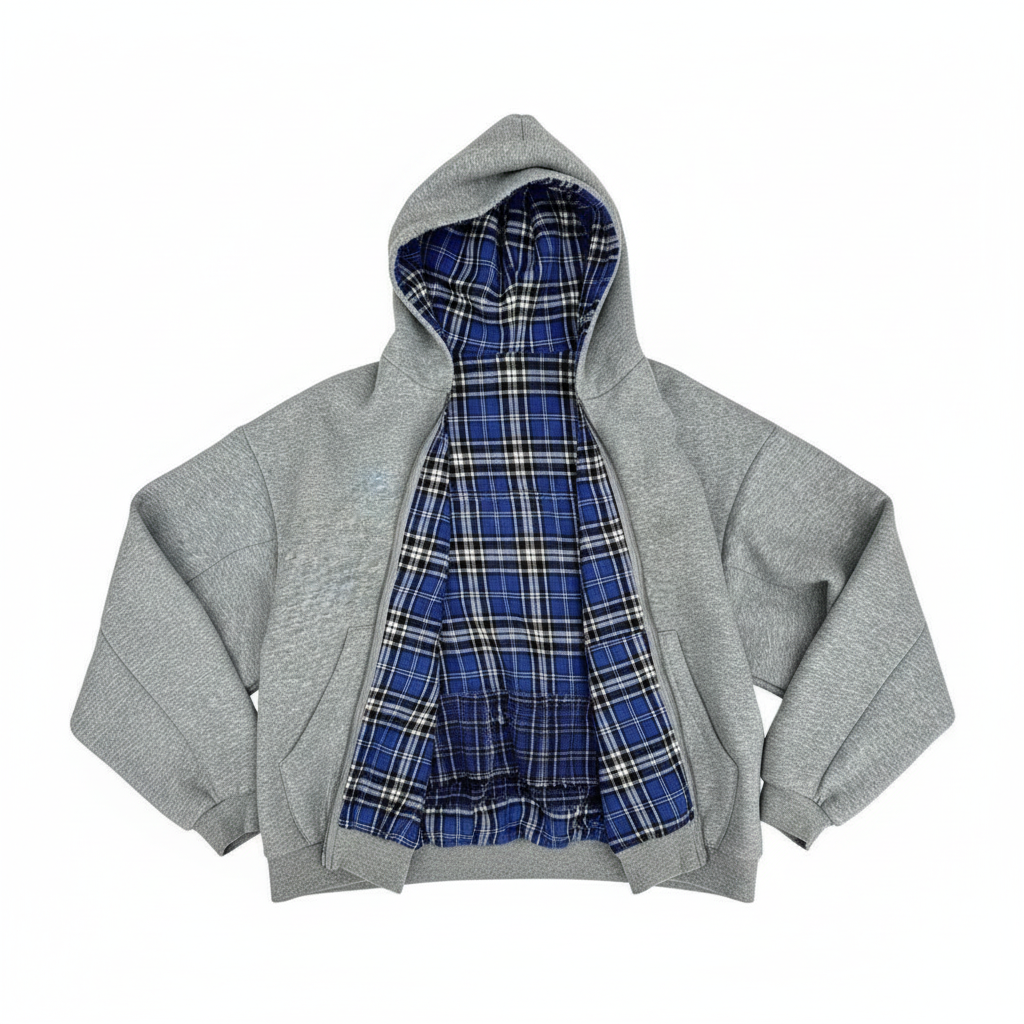 Hoodie Réversible Double Face